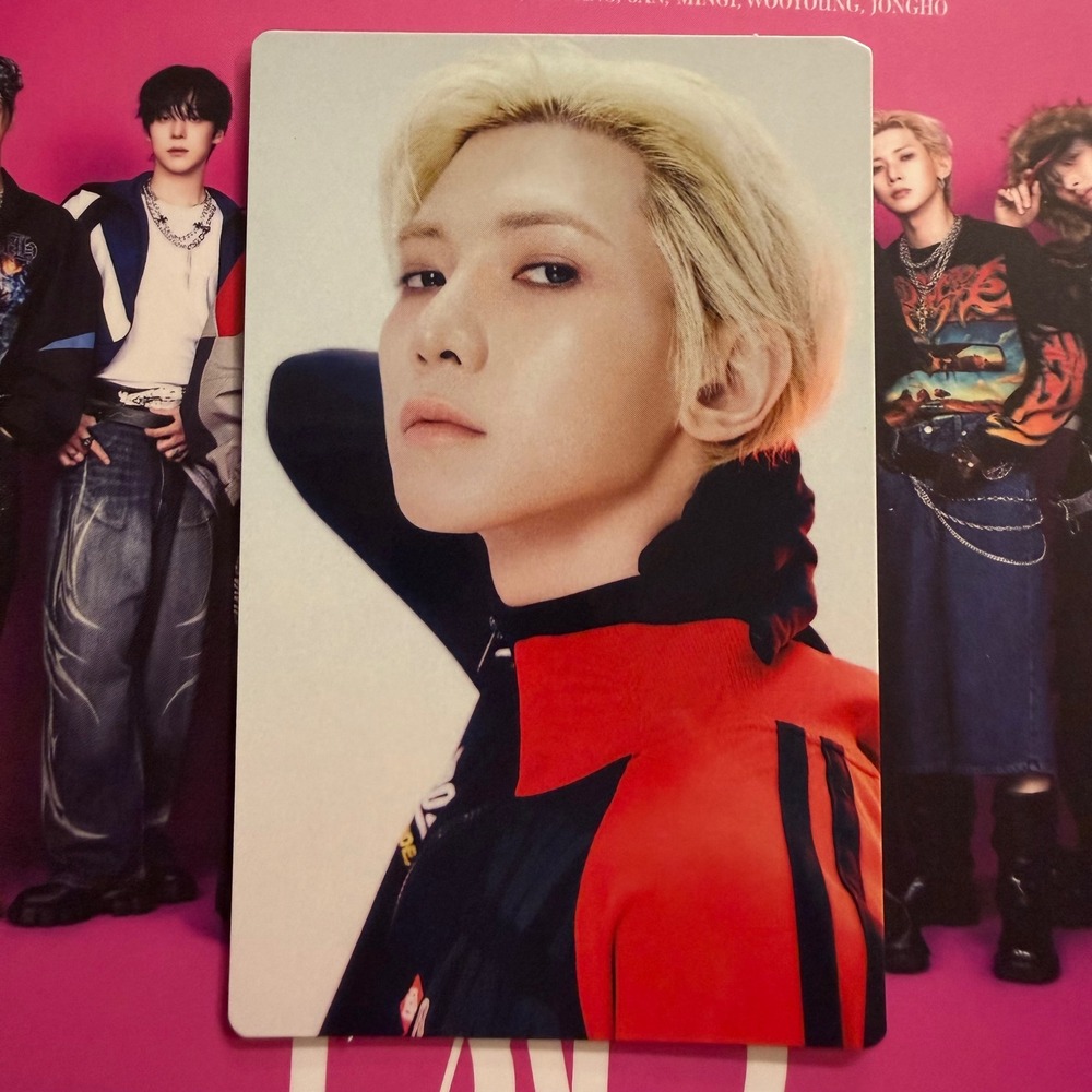 ATEEZ Yeosang BAD Japanese Version Photocard